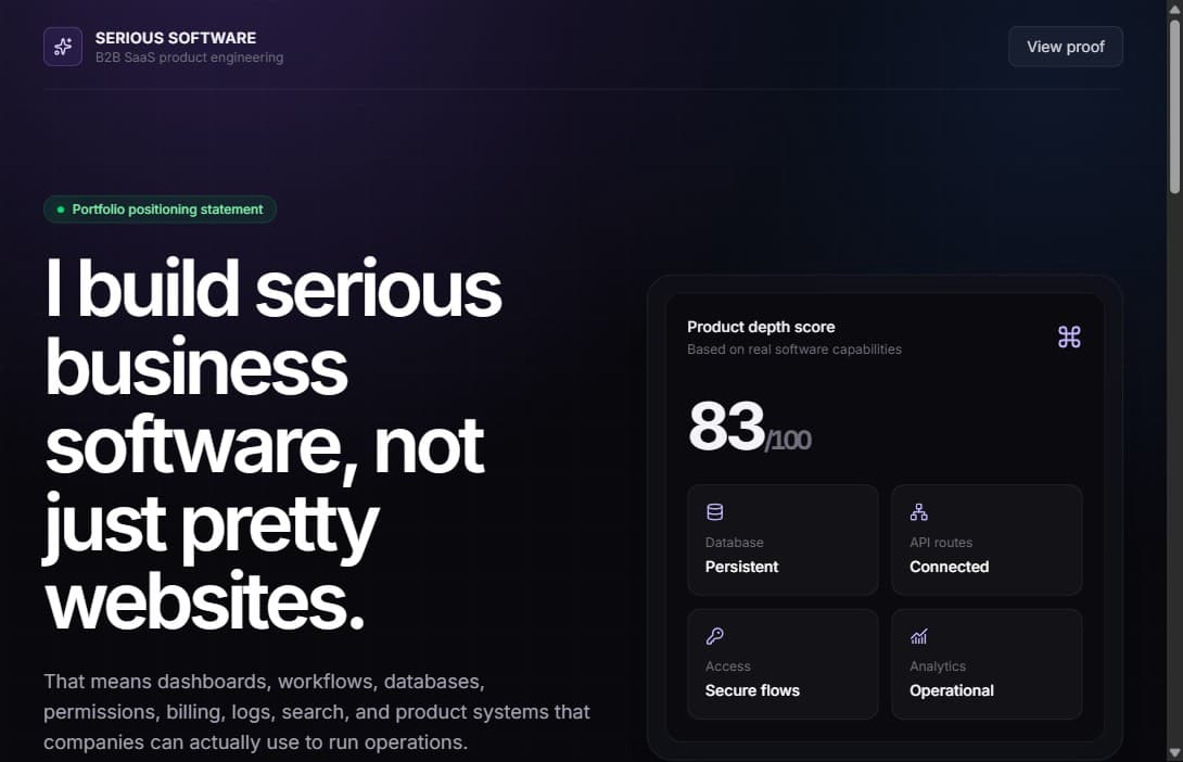 NOVA AI Dashboard website